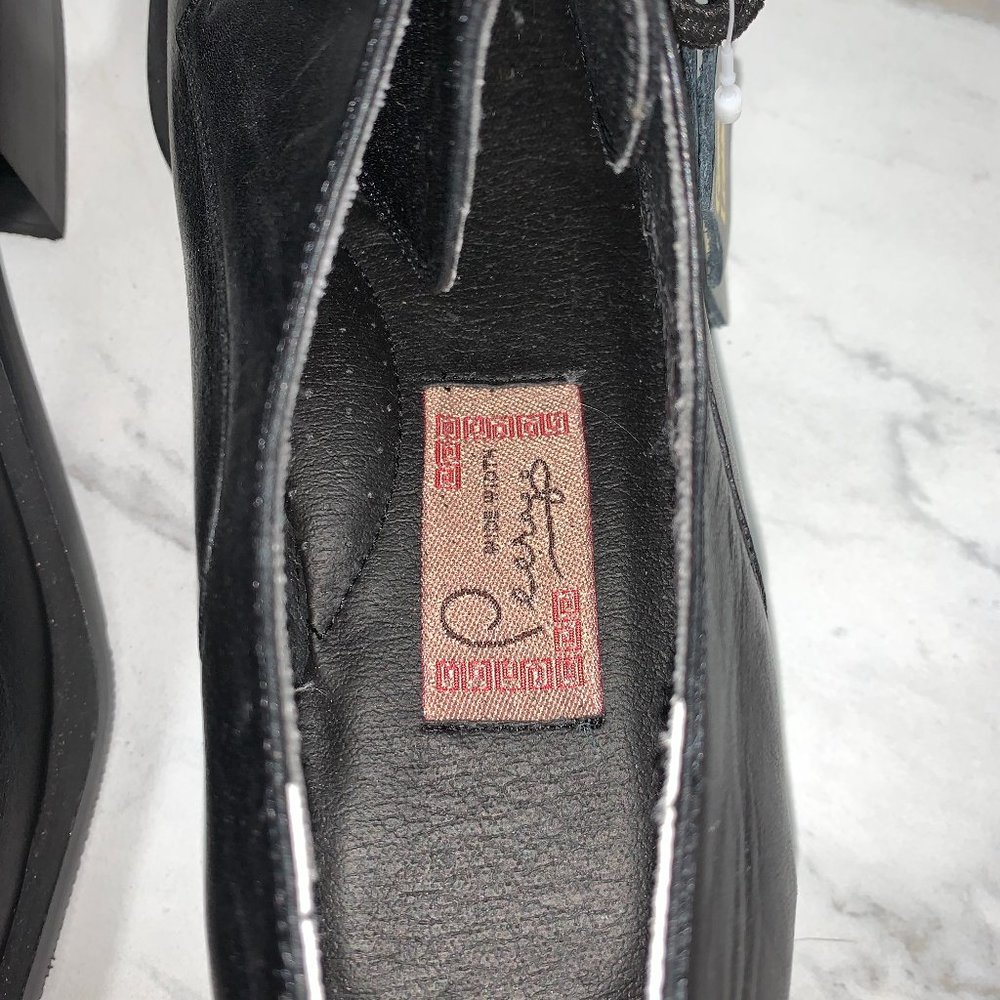NWT PEERAYS BRAND NEW Leather WW Square Toe Shoes - Picture 6 of 6